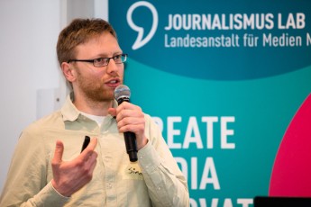 Simon Graw, Robidia // (c) Christian Herrmann / Journalismus Lab der Landesanstalt für Medien NRW