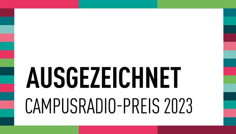 Teaserbild: Ausgezeichnete des Campusradiopreis 2023